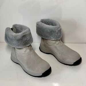 Muk Luks Ariel Water-Repellent Suede Winter Boots